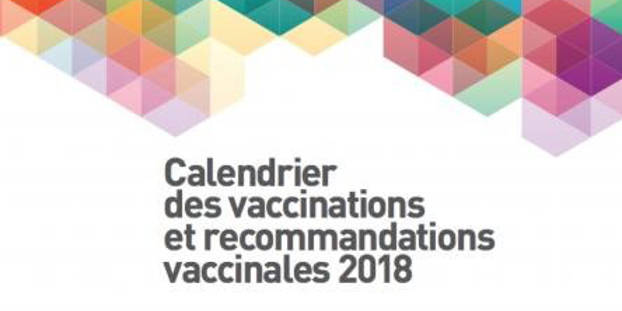 Version 2018 du calendrier vaccinal