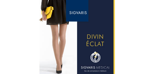 Divin Eclat Nude effect, chez Sigvaris