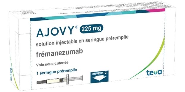 Ajovy, dans la migraine