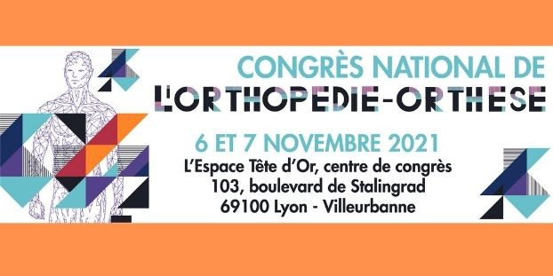 Rendez-vous au 16e Congrès national de l’orthopédie-orthèse