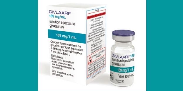 Givlaari, dans le traitement de la porphyrie hépatique aiguë