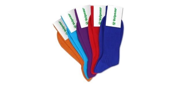 Cinq couleurs pour les chaussettes Veinocare Hommes