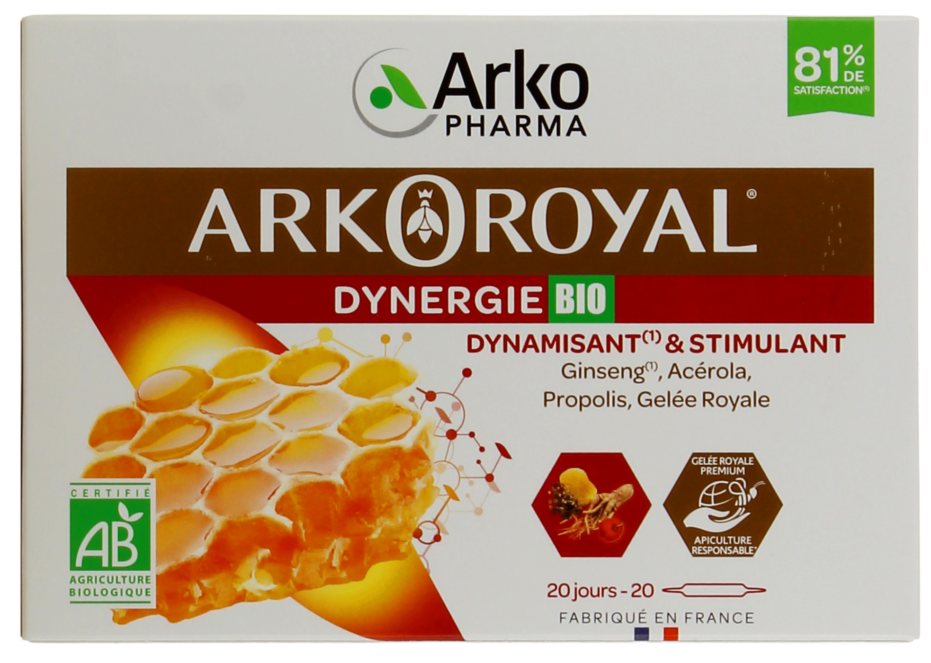 Nouveauté ArkoPharma : Dynergie Bio, un concentré d’énergie et de bien-être.