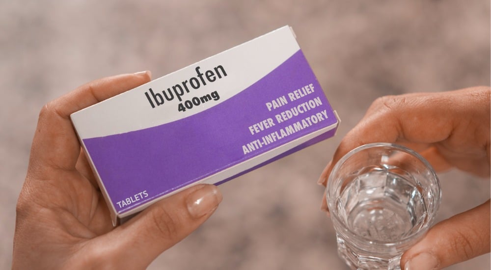 comprimés d’ibuprofène de 400 mg