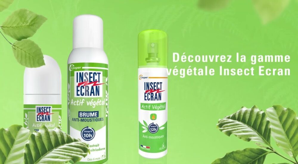 Insect Ecran Actif Végétal : Protection naturelle et efficace contre les moustiques