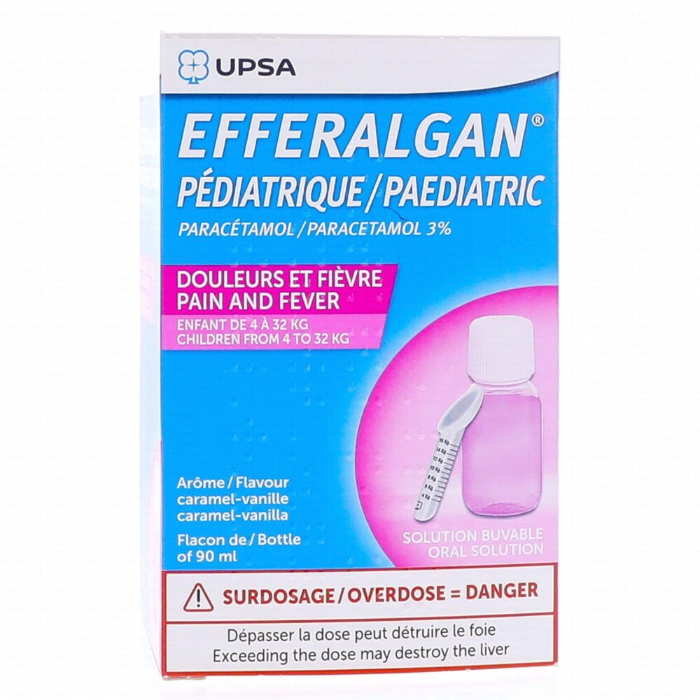 Efferalgan pédiatrique change de goût ! Efferalgan pédiatrique change de goût !