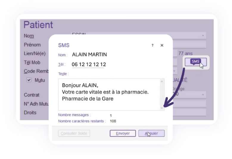 WinSMS de WinPharma