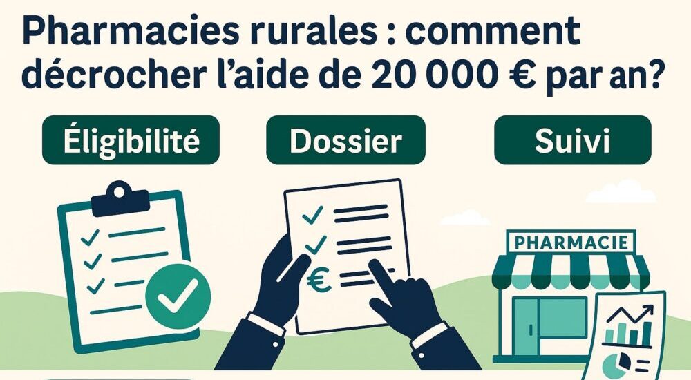 Pharmacies rurales : comment décrocher l’aide de 20 000 € par an ? Pharmacies rurales : comment décrocher l’aide de 20 000 € par an ?