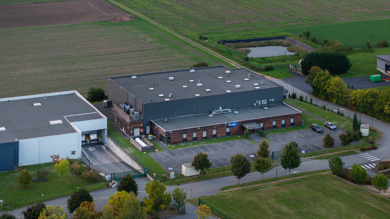 site de production de PiLeJe à Saint-Bonnet-de-Rochefort